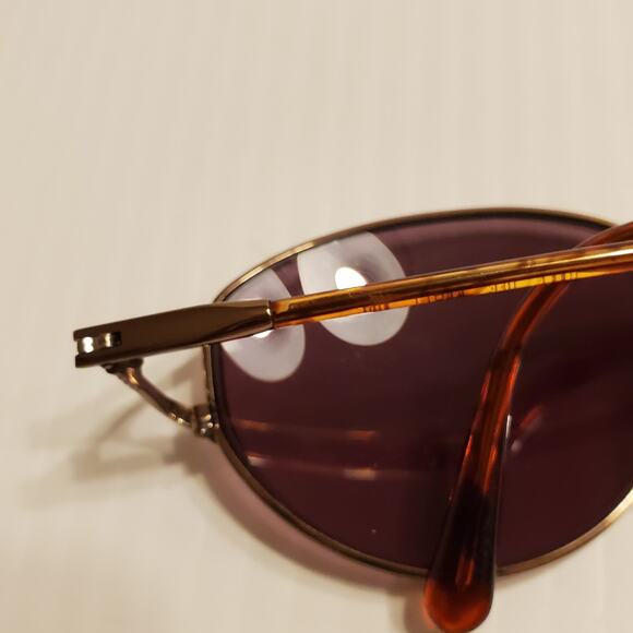 Vintage SFEROFLEX eyeglasses frame 2447 Made in Italy 54x17x130 Aviator style - Picture 5 of 9